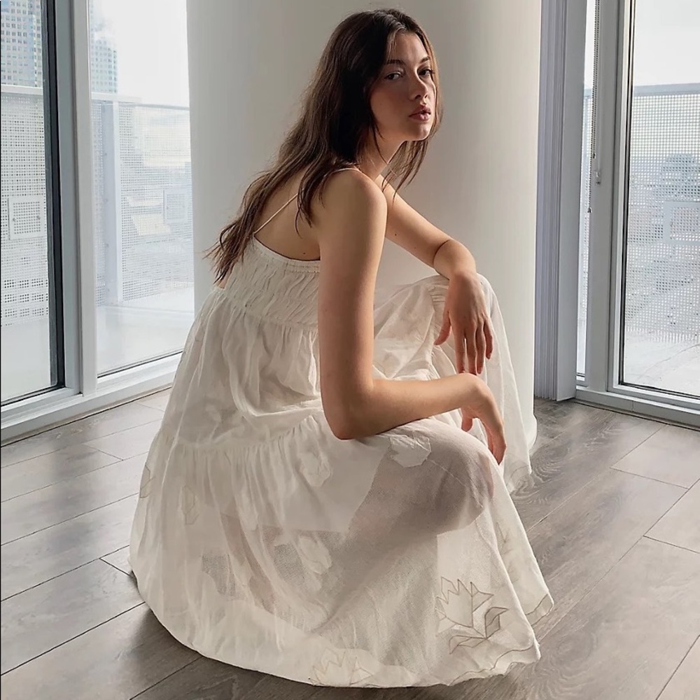 Wilfred Vagabond Midi Dress in Espace